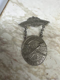Antique Improved Order of Red Men (IORM) Fraternal Medal Badge
